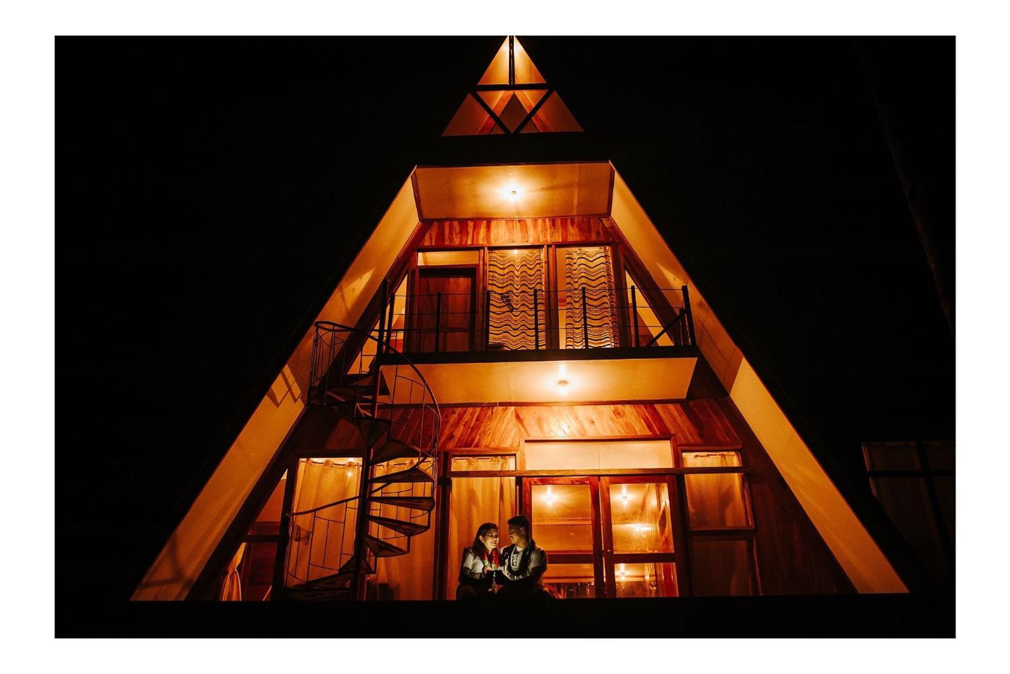 Camiguin Volcano Houses - A-Frame House Mambajao Dış mekan fotoğraf