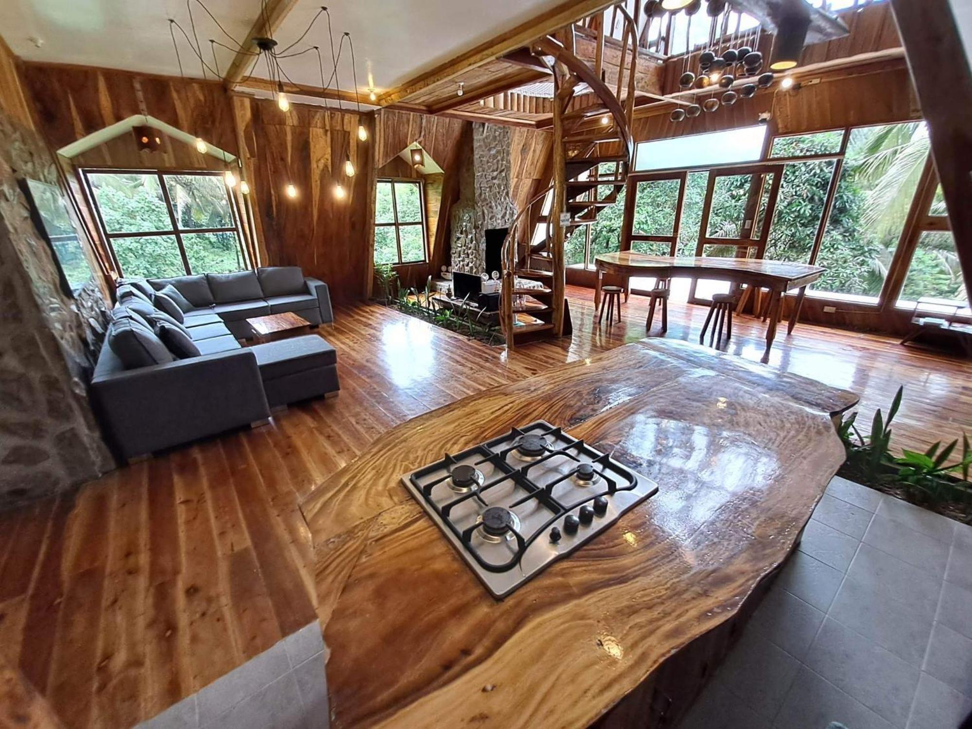 Camiguin Volcano Houses - A-Frame House Mambajao Dış mekan fotoğraf